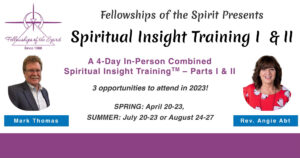 Spiritual Insight Training Slide 1 - Fellowships of the Spirit