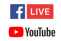 facebooklive youtube logos - Fellowships of the Spirit