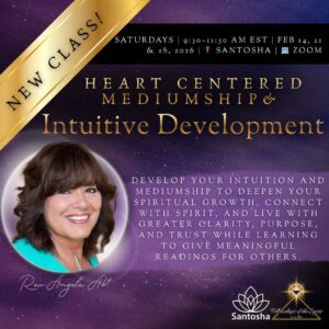 Heart Centered Mediumship and Intuitive Development with Rev. Angie Abt