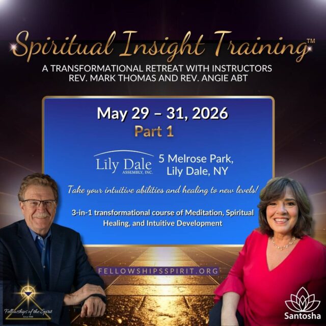 Spiritual Insight Training May 2026 Lily Dale Fellowships of the Spirit