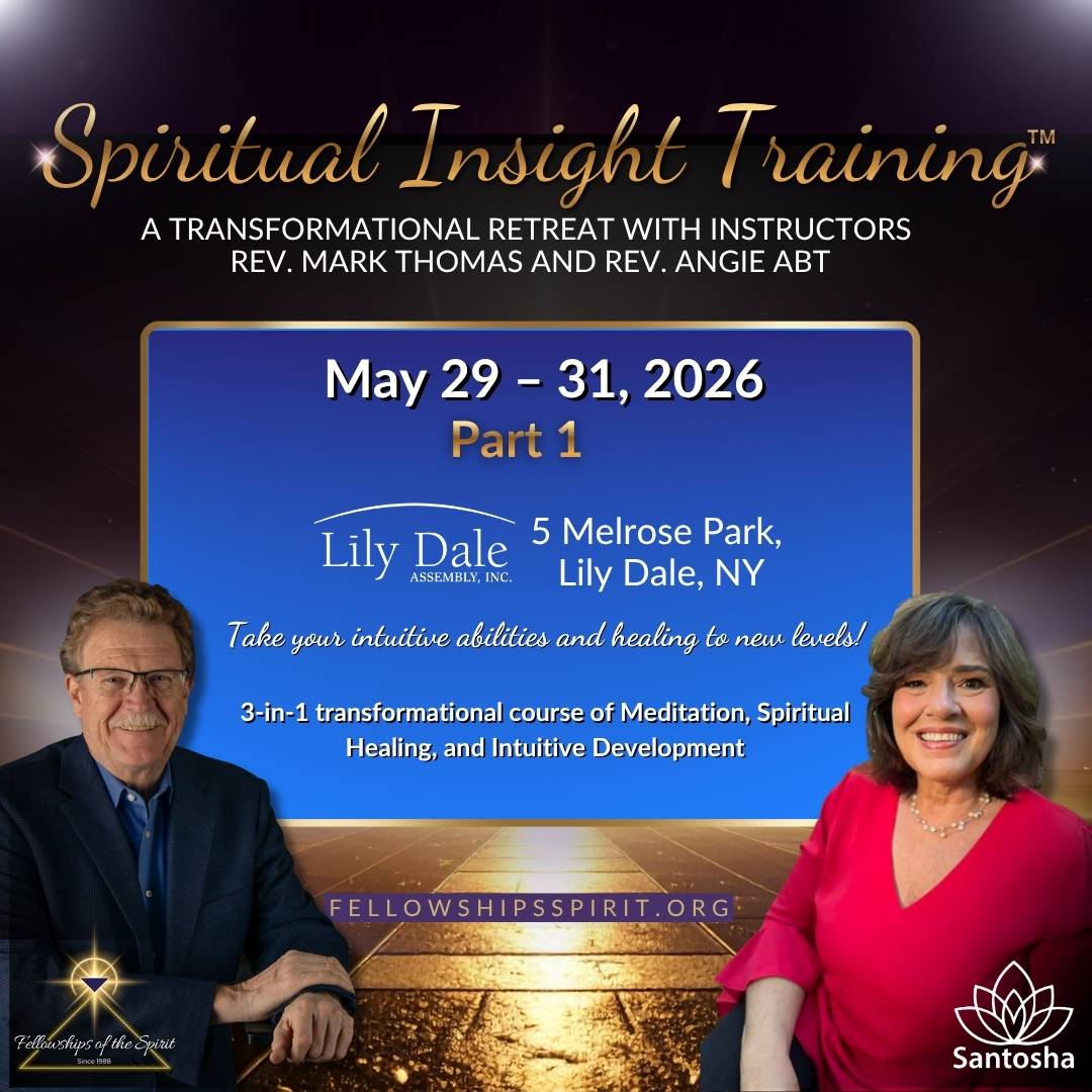 Spiritual Insight Training May 2026 Lily Dale Fellowships of the Spirit