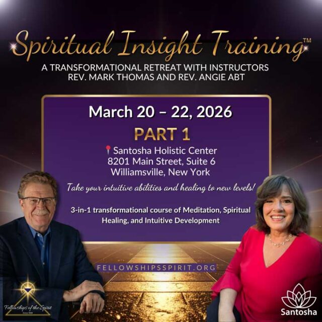 Spiritual Insight Training March 2026 Buffalo NY