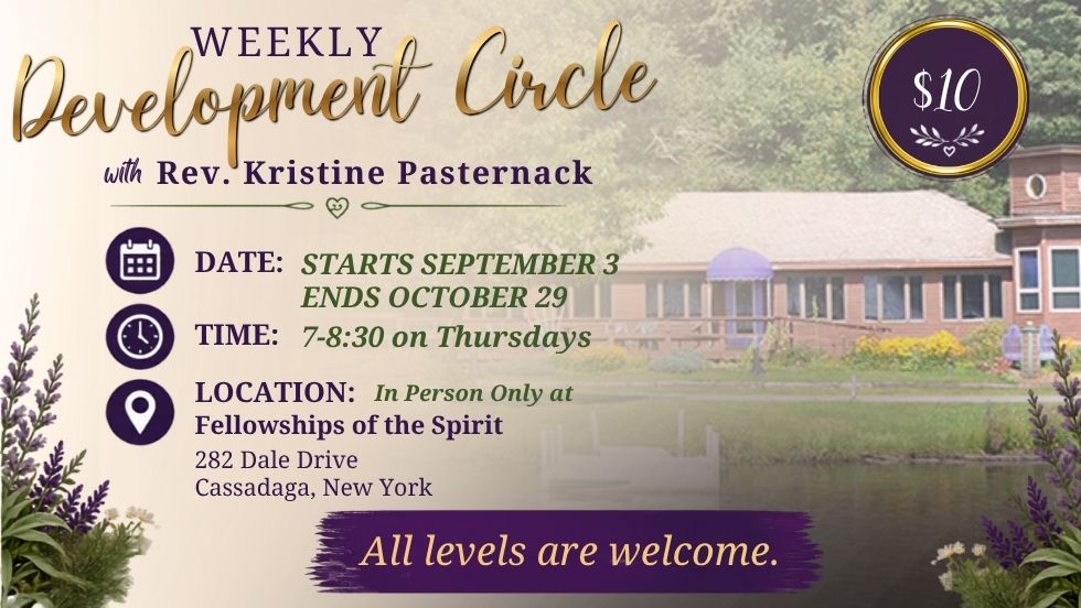 Weekly Development Circle - Fellowships of the Sprit