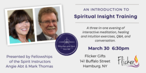 Copy of Intro to Spiritual Insight Training - Fellowships of the Spirit