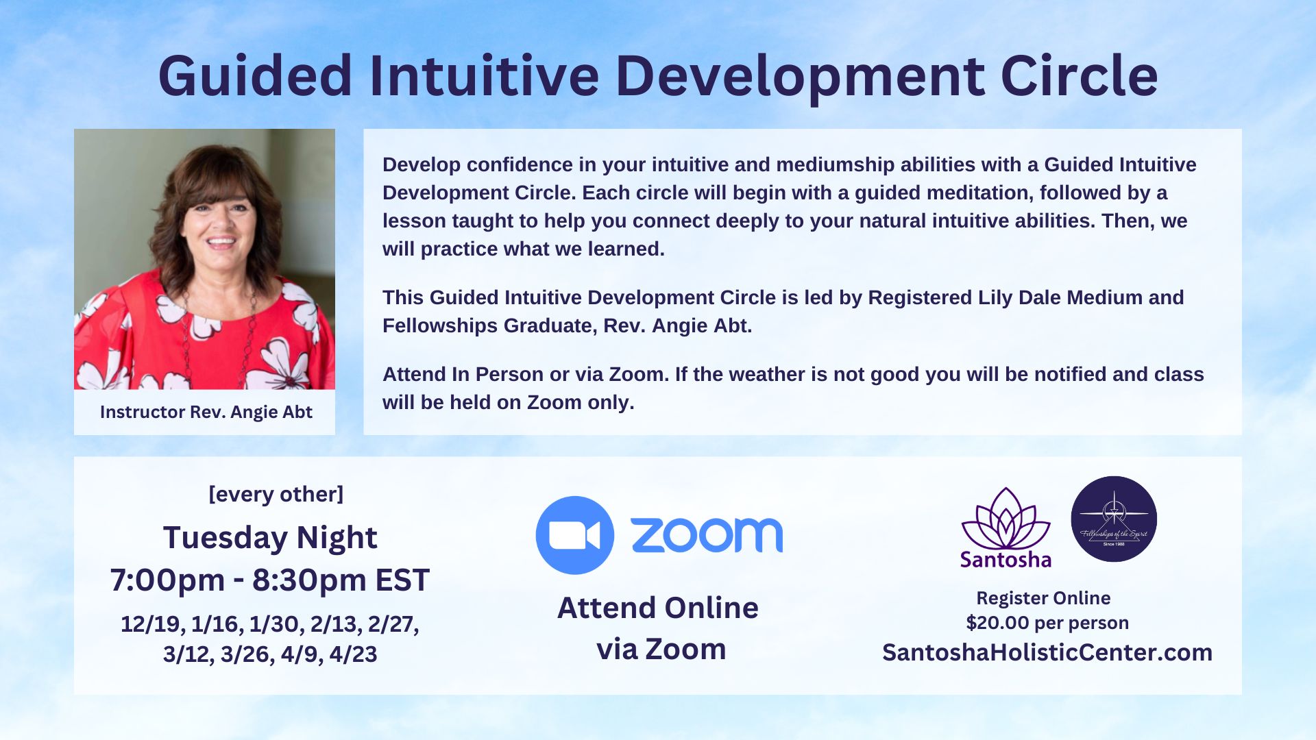 Guided Intuitive Development Circle Fellowships Spirit