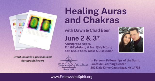 Healing Aura and Chakras Class with Auragraph Report