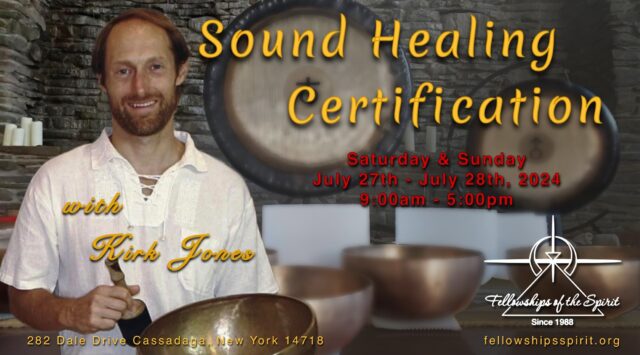 Sound Healing Certification - Kirk Jones