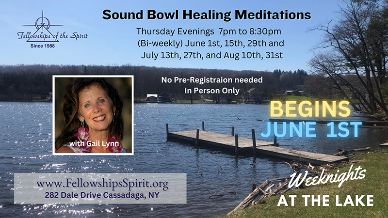 Sound Bowl Healing Meditations - Thursdays 7-8:30pm
